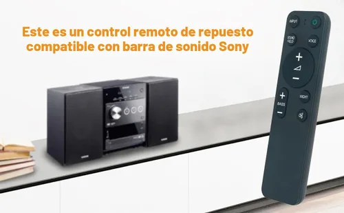 Vista 4 de RMT-AH513U - Mando a distancia de repuesto para Sony Sound Bar SA-S400