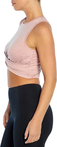 Vista 3 de Zobha Camiseta corta sin mangas Melange Twist para mujer