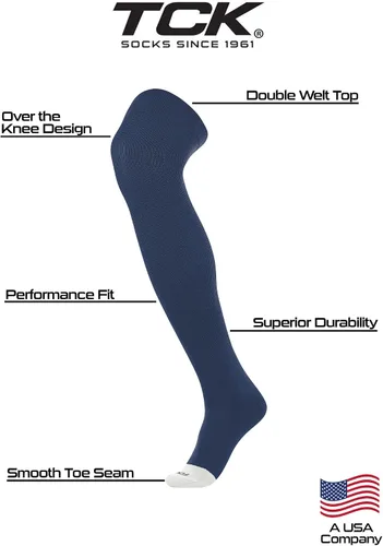 Vista 2 de TCK Socks Por encima de la rodilla para hombre