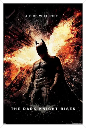 Vista 12 de DC Comics Movie The Dark Knight Rises - Póster de pared de una hoja, 34 pulgadas de largo x 22.4 pulgadas de ancho, versión premium sin marco