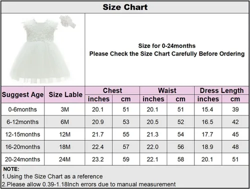 Vista 2 de Vestido formal de bautizo para niña