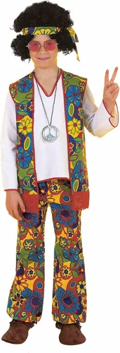 Vista 5 de Mocasines de hippie o indio para niños, Marrón