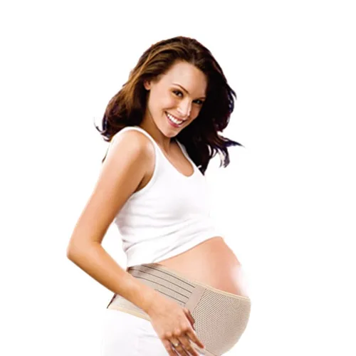 Vista 9 de Z JSM Bandas para el vientre de maternidad para mujeres embarazadas banda de apoyo para el vientre del embarazo para dolor fetal pélvico cintura