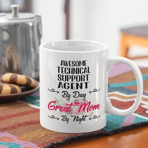 Vista 155 de Mother's Day Gift From Daughter, Son To Mom 11oz, 15oz White Ceramic Mug - Gis Manager