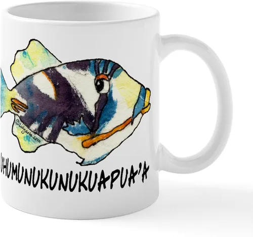 Vista 27 de CafePress Bigmouth Flathead - Taza de café de cerámica (11.0 fl oz)