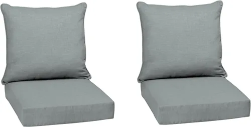 Vista 38 de Arden Outdoor Deep Seat Cushion Set, 24x24, Aqua