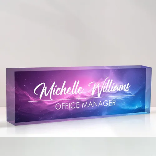 Vista 49 de Placa de nombre personalizada para escritorio, placa de nombre de escritorio personalizada, placa de nombre acrílica, accesorios de escritorio