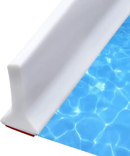 Vista 8 de Protector de agua plegable para ducha, protector contra salpicaduras de agua, barrera de agua para cabina de ducha, retenedor para separación húmeda