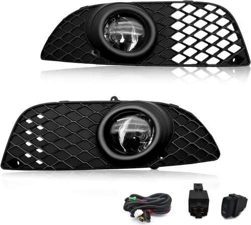 Vista 15 de Luces antiniebla LED y DRL para compatibles con Dodge Dakota 1997 1998 1999 2000/Dodge Durango 1998-2000, un par de luces antiniebla delanteras