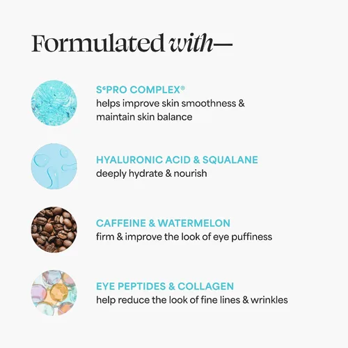 Vista 4 de TULA Skin Care 24-7 Power Swipe Bálsamo hidratante para ojos - Tratamiento de círculos oscuros, iluminación instantánea, portátil - 0.23 onzas