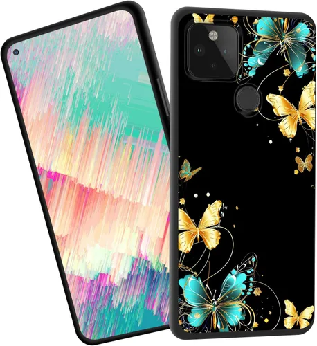 Vista 244 de Funda delgada para Google Pixel 4 XL, funda delgada de silicona de TPU suave a prueba de golpes para Google Pixel 4 XL, astronauta Galaxy