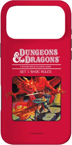 Vista 22 de Dungeons & Dragons Funda vintage con reglas básicas para iPhone 17