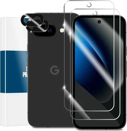Vista 13 de Protector de pantalla para Google Pixel 6 5G + protectores de lente de cámara, [2+2 unidades] Protector de pantalla de vidrio templado de cobertura