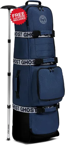 Vista 11 de Ghost Golf AWOL - Bolsa de viaje de golf para aerolíneas con ruedas, funda de viaje acolchada suave para palos de golf que se adapta a todas