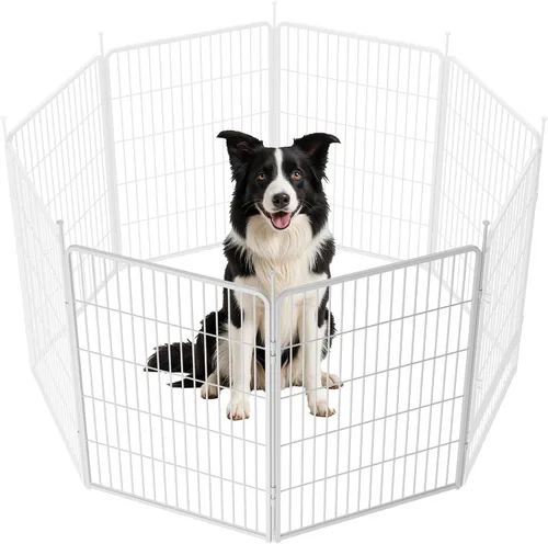 Vista 18 de SunsGrove Corralito para perros de interior, 24 pulgadas, 2 paneles, corralito de juego para cachorros, para interiores, fácil instalación, valla