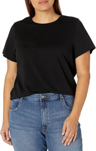 Vista 6 de The Drop Camiseta Courtney de manga corta con cuello redondo para mujer