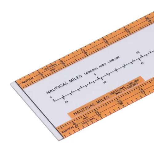 Vista 7 de Alomejor Pilot Computer Durable Orange Calculator for Ground Speed, Fuel Estimation and Wind Vector Solutions for Aviation Enthusiasts