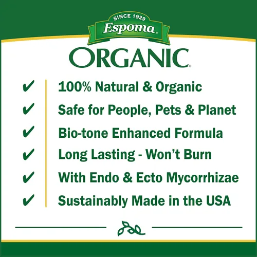 Vista 4 de Espoma Organic Bio-Tone Starter Plus 4-3-3 Alimentos naturales y orgánicos con micorrizas Endo y Ecto; bolsa de 8 libras; el alimento vegetal