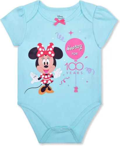 Vista 6 de Disney Paquete de 3 mamelucos para niñas recién nacidos y bebés