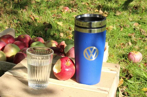 Vista 5 de BRISA VW Collection - Double-Wall Stainless Steel Insulated Tumbler Azul