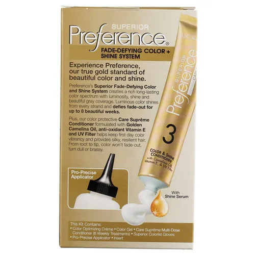 Vista 2 de L'Oreal Superior Preference - 5 marrón medio (natural) 1 cada uno (paquete de 10)