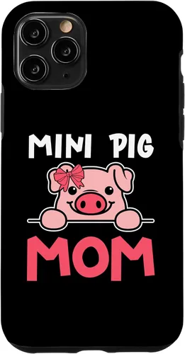 Vista 29 de Cute Mini Pig Mom Miniature Pig Owner Women Case for iPhone 16