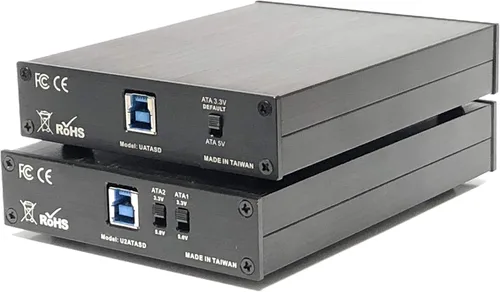 Vista 8 de U2ATASD DIGEAR Tarjeta PCMCIA Flash Dual ATA PCMCIA + lector de grado industrial SD a USB 3.0