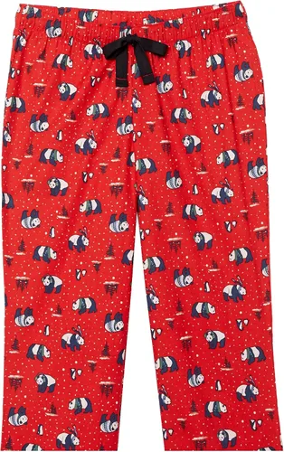 Vista 5 de Tienda Essentials Womens Lightweight Flannel Pant and Long-Sleeve T-Shirt Sleep Set