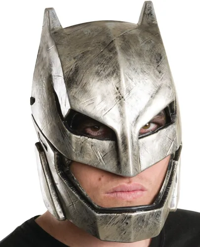 Vista 2 de Rubie's Costume Co - Máscara de Batman blindada del amanecer de la justicia para hombre