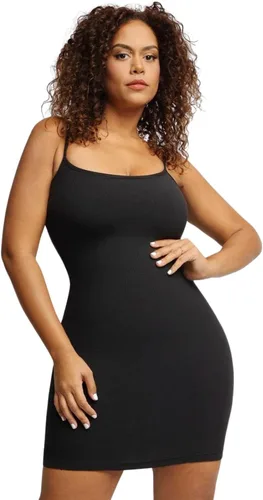 Vista 9 de IN HER PURPOSE Vestido ajustado sin costuras con control de abdomen para mujer, abraza la confianza en cada curva