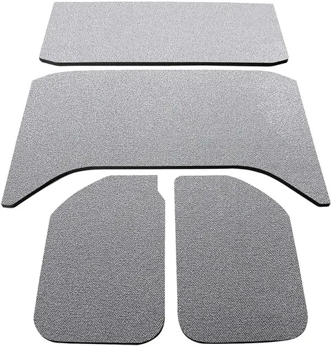 Vista 16 de Design Engineering 050136 Boom Mat - Techo interior reductor de ruido blanco compatible con Jeep Wrangler de 2 puertas (2007-2010)