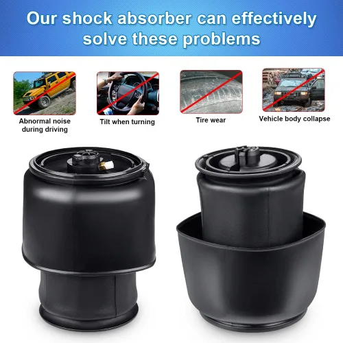 Vista 7 de JDMON Juego de 2 Bolsas de Suspensión de Aire Trasero Kit de Reemplazo para BMW X5 F15 2013-2020, BMW X6 F16 2014-2021, Reemplaza 37126795013