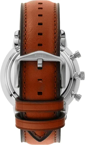 Vista 3 de Fossil Men's Neutra Stainless Steel and Leather Quartz Chronograph Watch