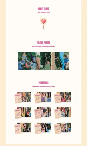 Vista 7 de TWICE - BETWEEN 1&2 11th Mini Album ( 4 Version Full Set. )+1ea TWICE Store GIft Card K-POP SEALED