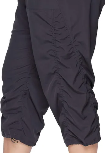 Vista 5 de RBX Pantalón capri tejido ligero con cordón para mujer, talla grande