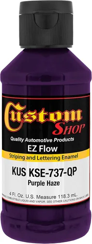 Vista 18 de Custom Shop KSE755-QP - Pintura esmaltada EZ Flow a rayas y letras de oro 23K, 4 onzas