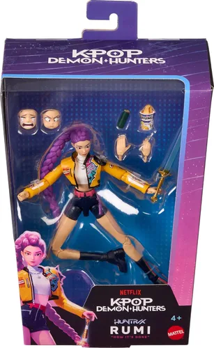Vista 6 de Mattel Kpop Demon Hunters HUNTR/X Rumi - Figura de acción de 6 pulgadas