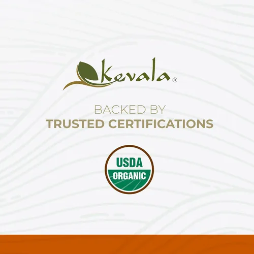 Vista 7 de Kevala Polvo de raíz de cúrcuma orgánica, 1 libra, 16 onzas, especias de cocina sin gluten con curcumina, fuente de curcumina vegana para cocinar