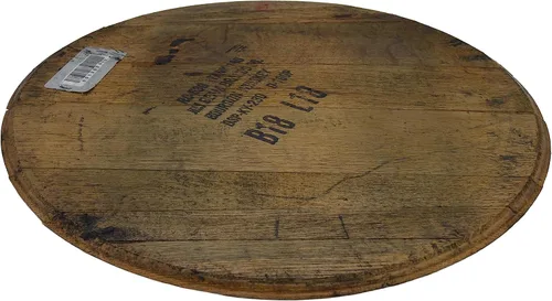 Vista 6 de Kentucky Bourbon - Tapa de barril de whisky - Lazy Susan - Estampado de destilería - Decoración de mesa de cocina Estampado aleatorio