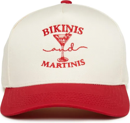 Vista 89 de Funky Junque Gorra de béisbol de 2 tonos para camionero adulto Misbehavin' - Leopardo/Beige