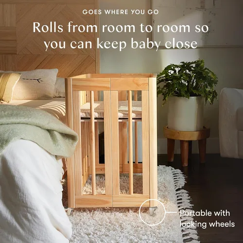 Vista 5 de Babyletto Yuzu - Cuna convertible 8 en 1 para todas las etapas - Kits de conversión para moisés, cuna de bebé midi a cama infantil, sofá cama, cuna
