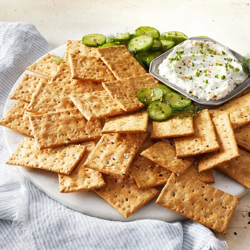 Vista 7 de Aplenty, Everything Flatbread Crackers, 4.4 oz