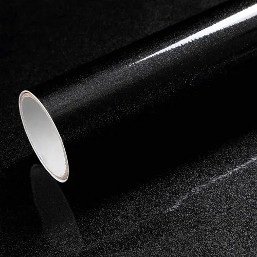 Vista 8 de LACHEERY Papel de contacto blanco con purpurina decorativo autoadhesivo para encimera, 15.8 x 80 pulgadas, papel tapiz extraíble para encimeras