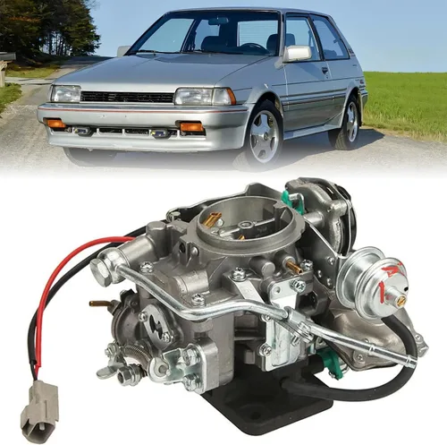 Vista 10 de Partol Carburador 22R para Toyota Pickup Carburador 1981-1987 TOY-505 TOY-507 2.4L Carburador Carb, estrangulador automático