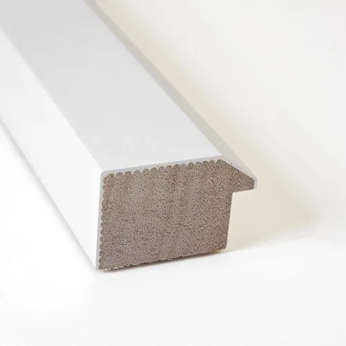 Vista 2 de Amanti Art Espejo de pared blanco de 24 x 20 pulgadas, espejo de baño rectangular blanco blanco para decoración de pared de sala de estar, marco