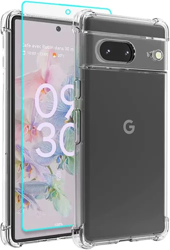 Vista 8 de Funda para Pixel 6a, Google Pixel 6A con protector de pantalla HD, [grado militar de 16 pies probada en caídas], anillo protector a prueba de golpes