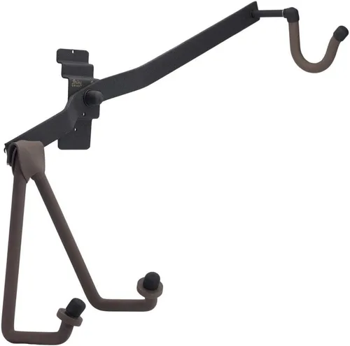 Vista 6 de String Swing Soporte de guitarra horizontal para instrumentos de cuerpo ancho - 3" Slatwall