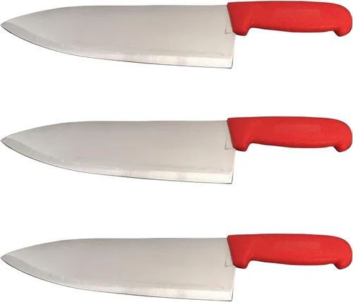 Vista 14 de Cuchillo de chef de 10 pulgadas, elige tu color, cubiertos de cocina comercial Razor Sharp - Cuchillos de cocina