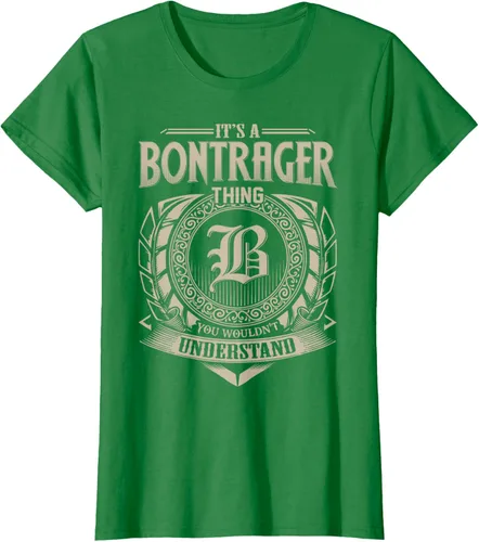 Vista 25 de Camiseta vintage It's A BONTRAGER Thing You Wouldn't Understand Name, Negro