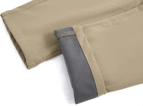 Vista 7 de Mens Snow Ski Waterproof Softshell Snowboard Pants Outdoor Hiking Fleece Lined